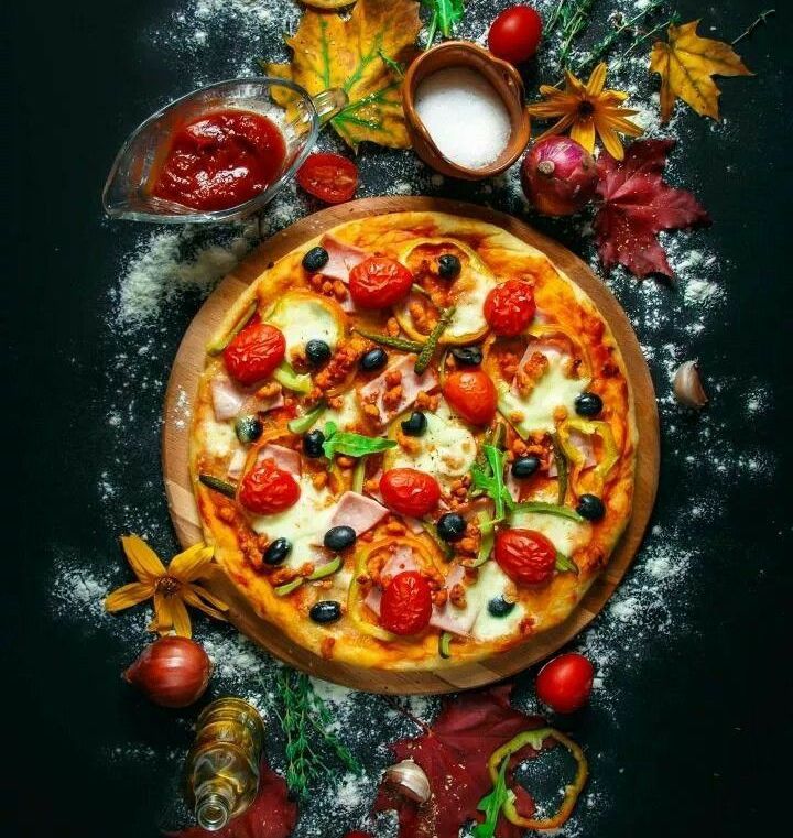 Üçgen Pizza Menü (patates + 1 cola)